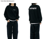 mahagrid (マハグリッド) ORIGIN LOGO CREWNECK MG2BSMM485A [BLACK]