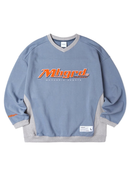mahagrid (マハグリッド) SPORTS TEAM SWEATSHIRT MG2BSMM470A [BLUE]