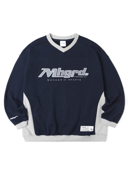 mahagrid (マハグリッド) SPORTS TEAM SWEATSHIRT MG2BSMM470A [NAVY]