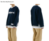 mahagrid (マハグリッド) SPORTS TEAM SWEATSHIRT MG2BSMM470A [NAVY]