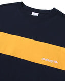 mahagrid (マハグリッド)  HIGHWAY LS TEE [NAVY]