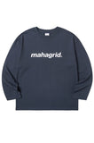 mahagrid (マハグリッド)  BASIC LOGO LS TEE MG2BSMT553A [NAVY]