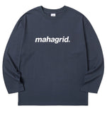 mahagrid (マハグリッド)  BASIC LOGO LS TEE MG2BSMT553A [NAVY]