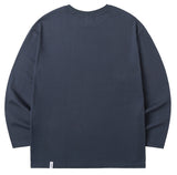 mahagrid (マハグリッド)  BASIC LOGO LS TEE MG2BSMT553A [NAVY]