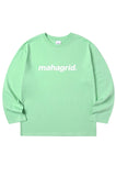 mahagrid (マハグリッド)   BASIC LOGO LS TEE MG2BSMT553A [GREEN]
