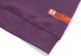 ベドインベド(BADINBAD) WIDE LOGO SWEAT SHIRT_DEEP PURPLE