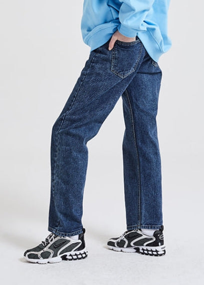 アクメドラビ(acme' de la vie)  BASIC POCKET DENIM PANTS BLUE