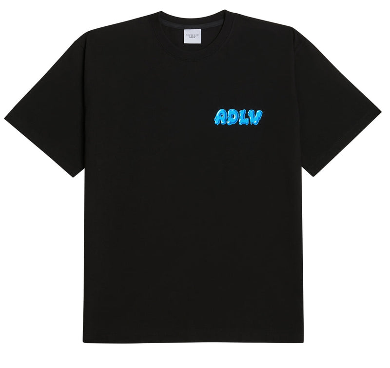 アクメドラビ(acme' de la vie) ICE CREAM LOGO SHORT SLEEVE T-SHIRT BLACK