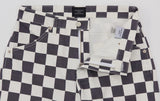 アクメドラビ(acme' de la vie)  CHECKERBOARD CHINO PANTS BLACK / WHITE