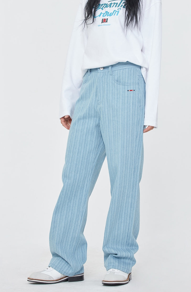 ロマンティッククラウン(ROMANTIC CROWN) WOMAN BASIC DENIM_LIGHT BLUE