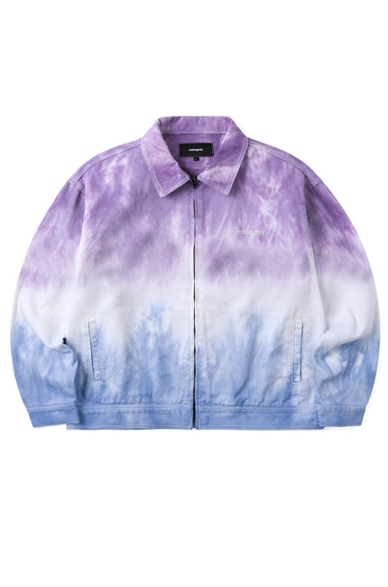 mahagrid (マハグリッド) DYED ZIP UP JACKET [BLUE]