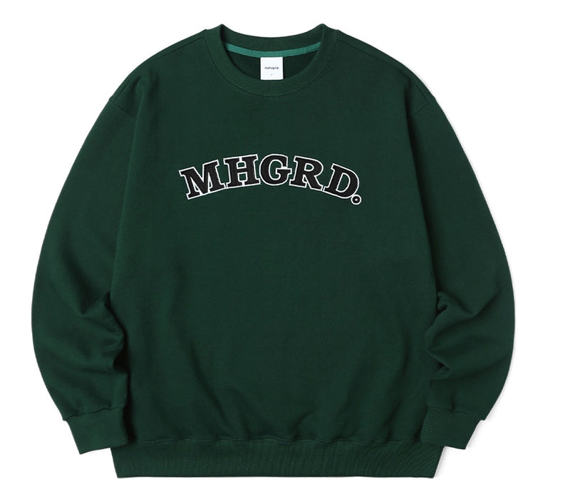 mahagrid (マハグリッド)  ARC LOGO SWEATSHIRT [GREEN]
