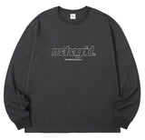 mahagrid (マハグリッド)   THIRD LOGO LS TEE MG2BSMT554A [CHARCOAL]