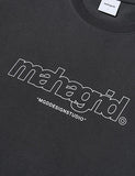 mahagrid (マハグリッド)   THIRD LOGO LS TEE MG2BSMT554A [CHARCOAL]