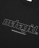mahagrid (マハグリッド)   THIRD LOGO LS TEE MG2BSMT554A [BLACK]