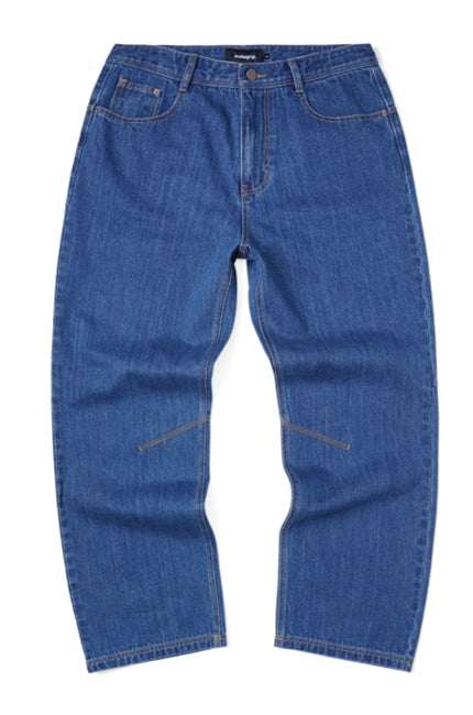 mahagrid (マハグリッド)  DART DENIM PANT [BLUE]
