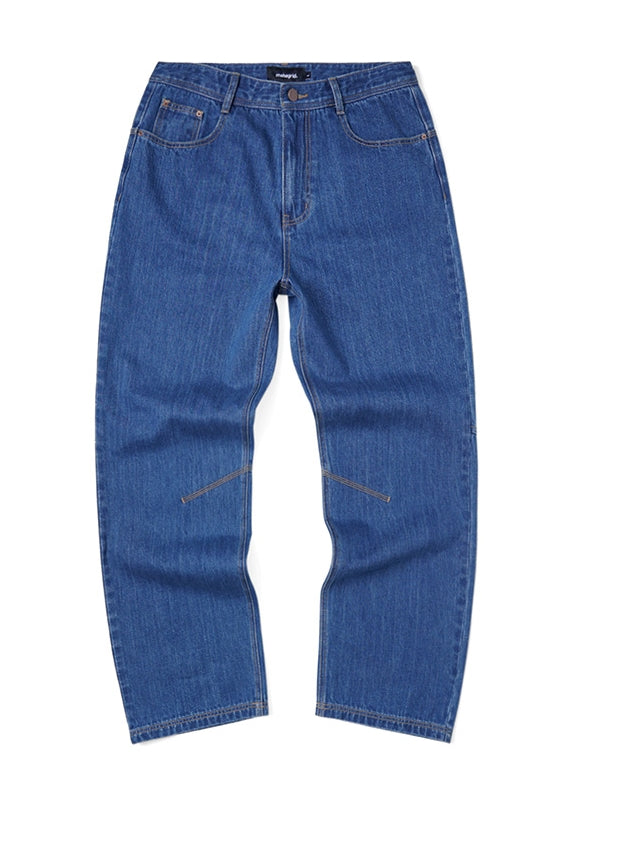 mahagrid (マハグリッド)  DART DENIM PANT [BLUE]
