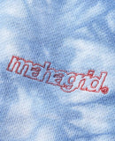 mahagrid (マハグリッド)  THIRD LOGO WATER DYED SWEAT PANT [BLUE]