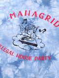 mahagrid (マハグリッド)  DYED BABY ANGEL TEE [BLUE]