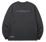 mahagrid (マハグリッド)  RAINBOW REFLECTIVE LS TEE MG2BSMT556A [CHARCOAL]