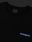 mahagrid (マハグリッド)  RAINBOW REFLECTIVE LS TEE MG2BSMT556A [CHARCOAL]