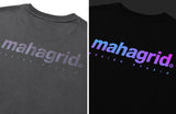 mahagrid (マハグリッド)  RAINBOW REFLECTIVE LS TEE MG2BSMT556A [CHARCOAL]