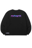 mahagrid (マハグリッド) RAINBOW REFLECTIVE LS TEE [BLACK]