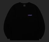 mahagrid (マハグリッド) RAINBOW REFLECTIVE LS TEE [BLACK]