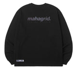 mahagrid (マハグリッド) RAINBOW REFLECTIVE LS TEE [BLACK]