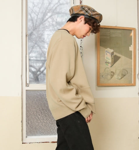 AQO_studiospace(アコスタジオスペース)  AQO BEAR CARDIGAN BEIGE