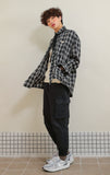 AQO_studiospace(アコスタジオスペース)  AQO BEAR CHECK SHIRTS BLACK