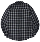 AQO_studiospace(アコスタジオスペース)  AQO BEAR CHECK SHIRTS BLACK