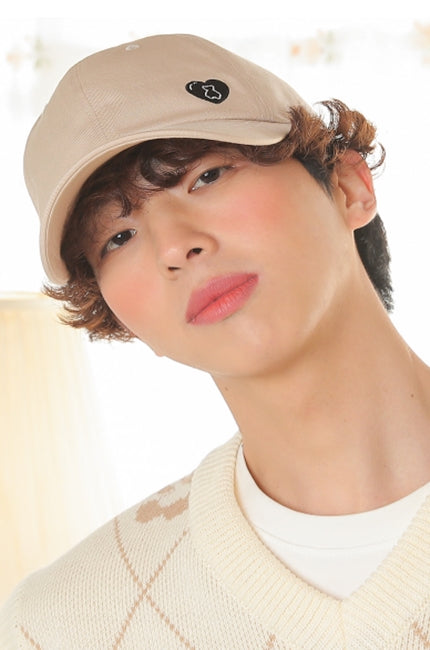 AQO_studiospace(アコスタジオスペース) AQO HEART BALLCAP BEIGE