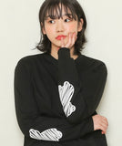 AQO_studiospace(アコスタジオスペース)  AQO SIGNATURE BEAR LONG SLEEVE TEE BLACK