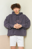 AQO_studiospace(アコスタジオスペース)  AQO PIGMENT TEDDY HOODIE PURPLE