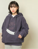 AQO_studiospace(アコスタジオスペース)  AQO PIGMENT TEDDY HOODIE PURPLE