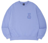 AQO_studiospace(アコスタジオスペース)  AQO BEAR LOGO SWEATSHIRTS(HA) SKYBLUE