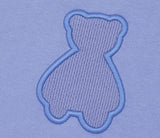 AQO_studiospace(アコスタジオスペース)  AQO BEAR LOGO SWEATSHIRTS(HA) SKYBLUE