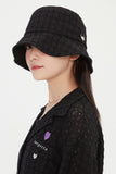 TARGETTO(ターゲット) LACE HEART RING BUCKET HAT_BLACK
