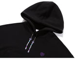 TARGETTO(ターゲット) BEADS CROP HOODIE_BLACK