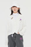 TARGETTO(ターゲット) LACE CROP BLAZER_WHITE