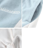 mahagrid (マハグリッド) VELOUR TRACK SHORT [BLUE]