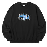 mahagrid (マハグリッド)  HANDSTYLE LOGO SWEATSHIRT [BLACK]