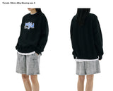 mahagrid (マハグリッド)  HANDSTYLE LOGO SWEATSHIRT [BLACK]