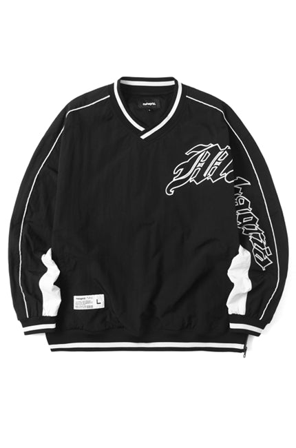 mahagrid (マハグリッド)  WINDBREAKER PULLOVER [BLACK]