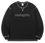 mahagrid (マハグリッド)  BIG STITCH LS TEE [BLACK]