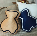 AQO_studiospace(アコスタジオスペース)  AQO BEAR CUSHION NAVY