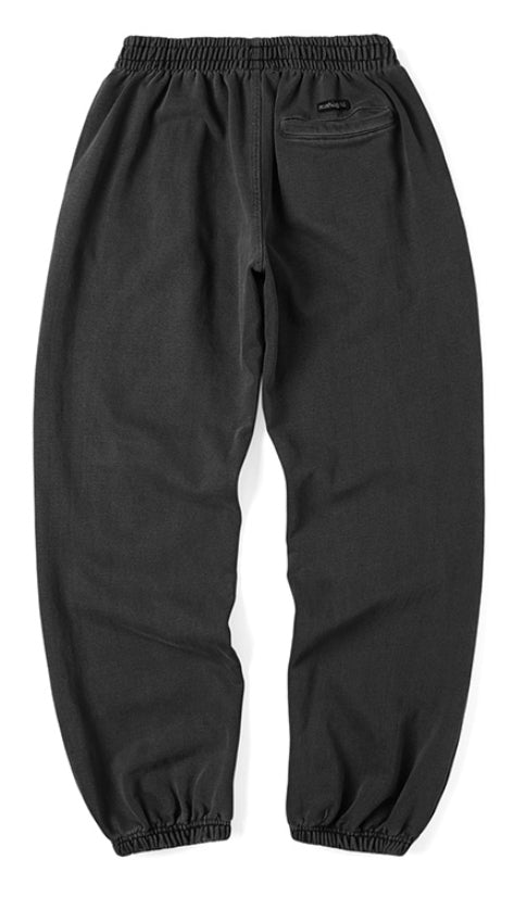 mahagrid (マハグリッド) THIRD LOGO PIGMENT SWEAT PANT [CHARCOAL]