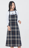 ロマンティッククラウン(ROMANTIC CROWN) WOMAN APRON DRESS_NAVY
