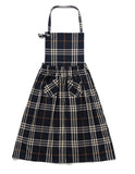 ロマンティッククラウン(ROMANTIC CROWN) WOMAN APRON DRESS_NAVY